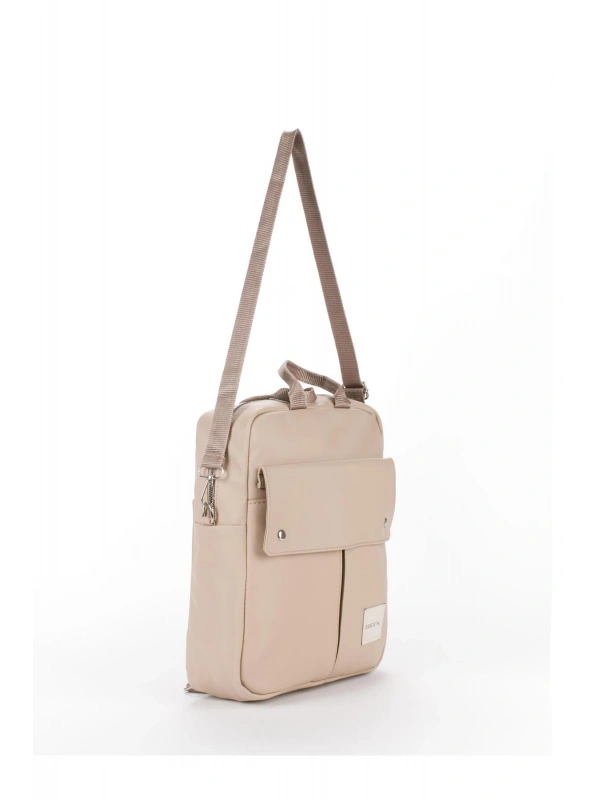 Kadın saten Kumaş Sırt Çantası Çok Gözlü Sırt Model Backpack cty-lbn-9218