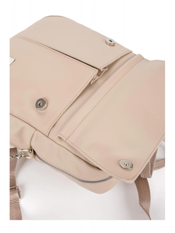 Kadın saten Kumaş Sırt Çantası Çok Gözlü Sırt Model Backpack cty-lbn-9218