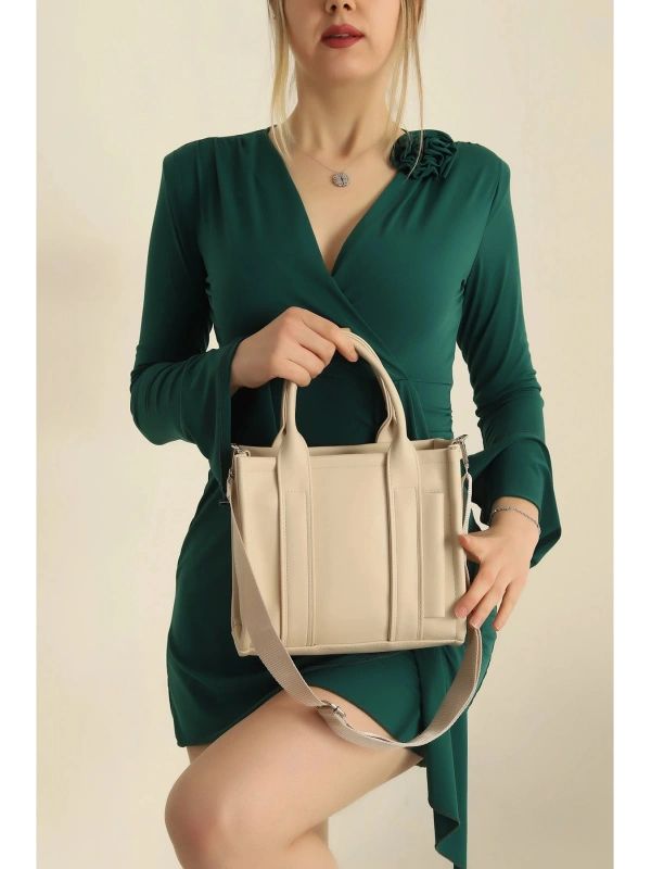 Kadın Mini Tote Çanta El, Omuz ve Çapraz Çanta 00520501 cty-lbn-9293