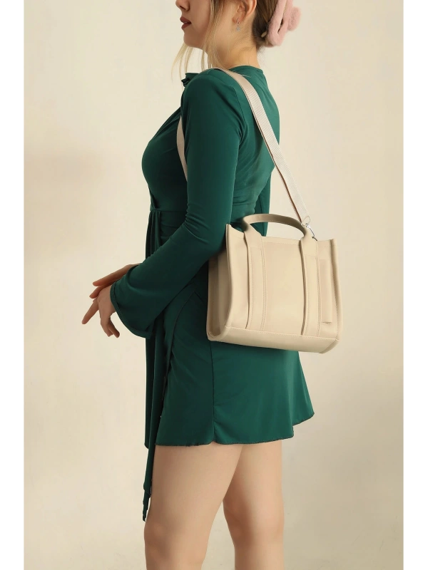 Kadın Mini Tote Çanta El, Omuz ve Çapraz Çanta 00520501 cty-lbn-9293