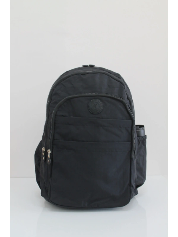 Unisex Krinkıl Okul Sırt Çantası Ortaokul Lise Üniversite Su Geçirmez Kumaş Laptop Cepli cty-lbn-104