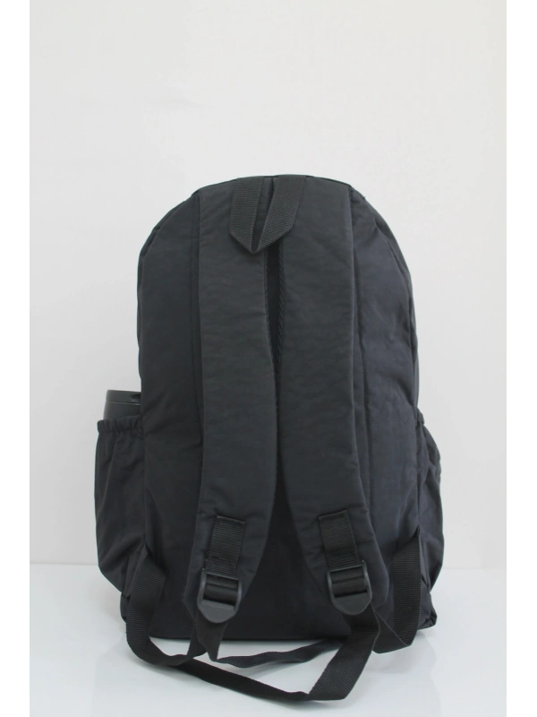 Unisex Krinkıl Okul Sırt Çantası Ortaokul Lise Üniversite Su Geçirmez Kumaş Laptop Cepli cty-lbn-104