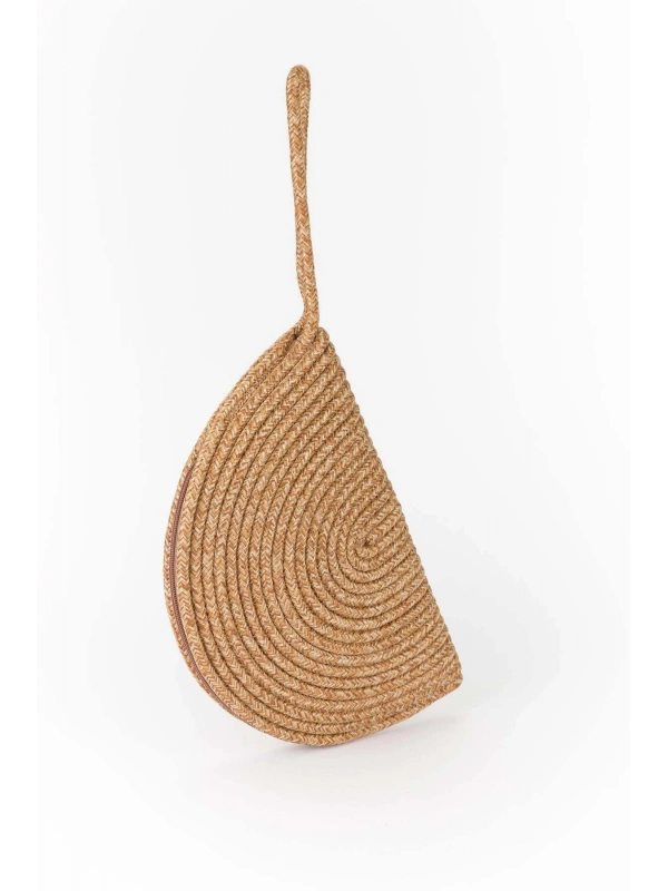 Hasır Clutch Çanta cty-lbn-3383