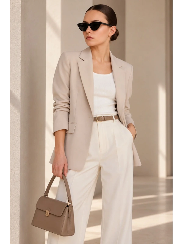 Kadın Oversize Blazer Ceket cty-abr-9000