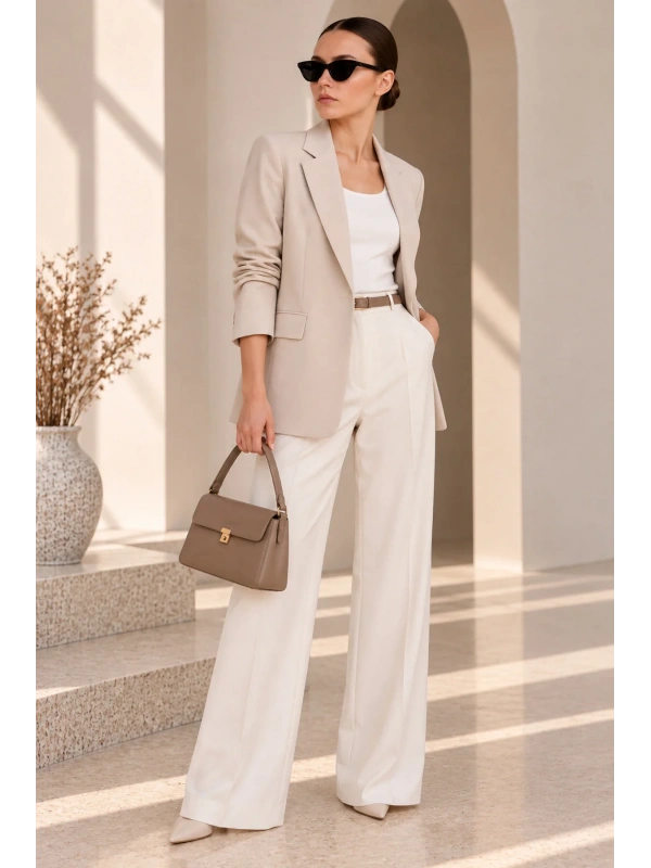 Kadın Oversize Blazer Ceket cty-abr-9000