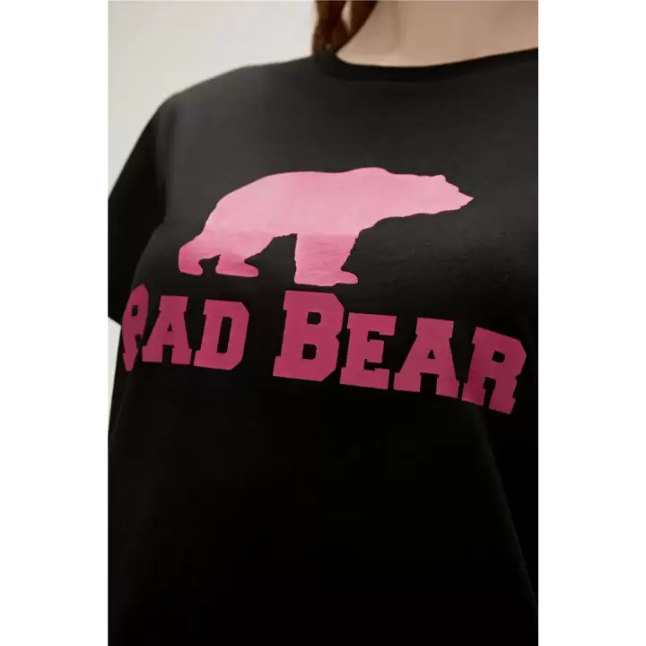 Bad Bear Logo Tee Kadın Tişört