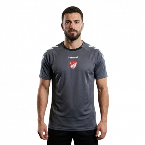 Hummel Antrenman Tişört - Gri