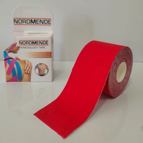 Kınesıo Tape Ağrı Bandı 5cm x 5 Metre - Kırmızı, Kınesıo Bant, Kinesıology Tape Bant