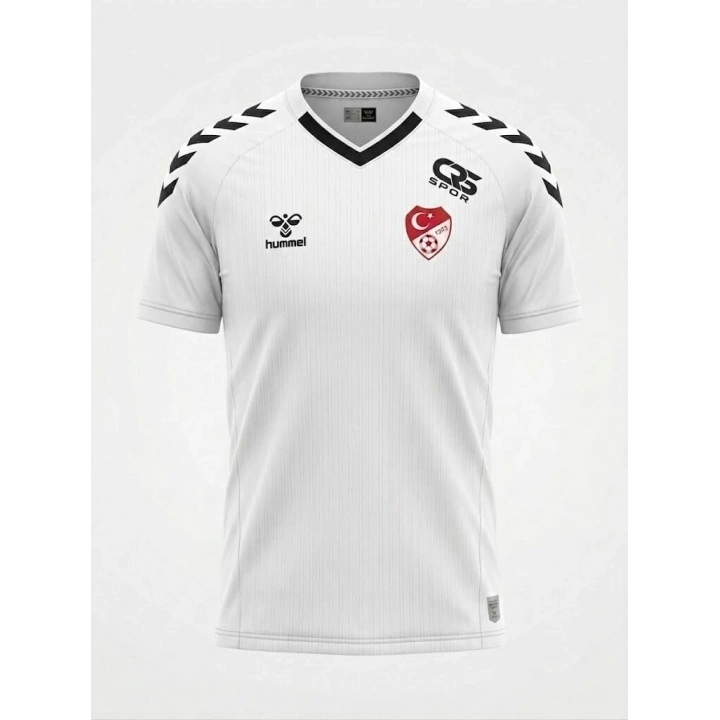 Hummel Fast Basic TFF Antrenman Tişörtü Beyaz 26/27