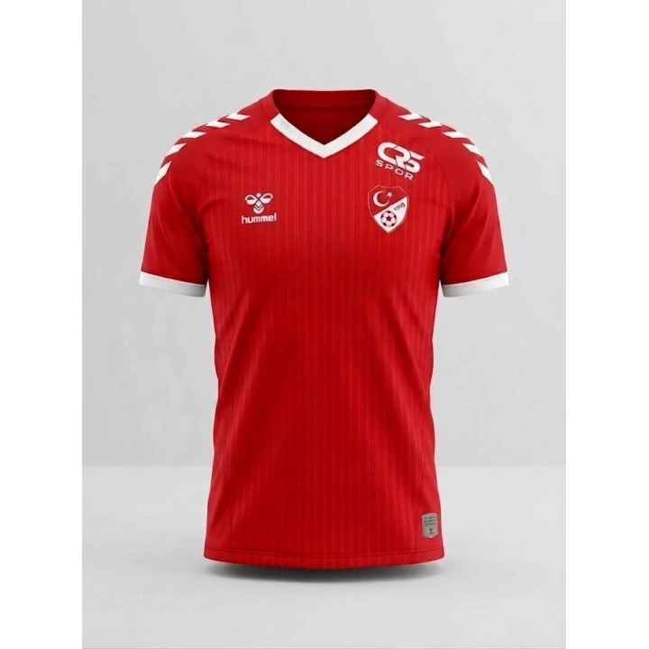 Hummel Fast Basic TFF Antrenman Tişörtü Kırmızı 26/27