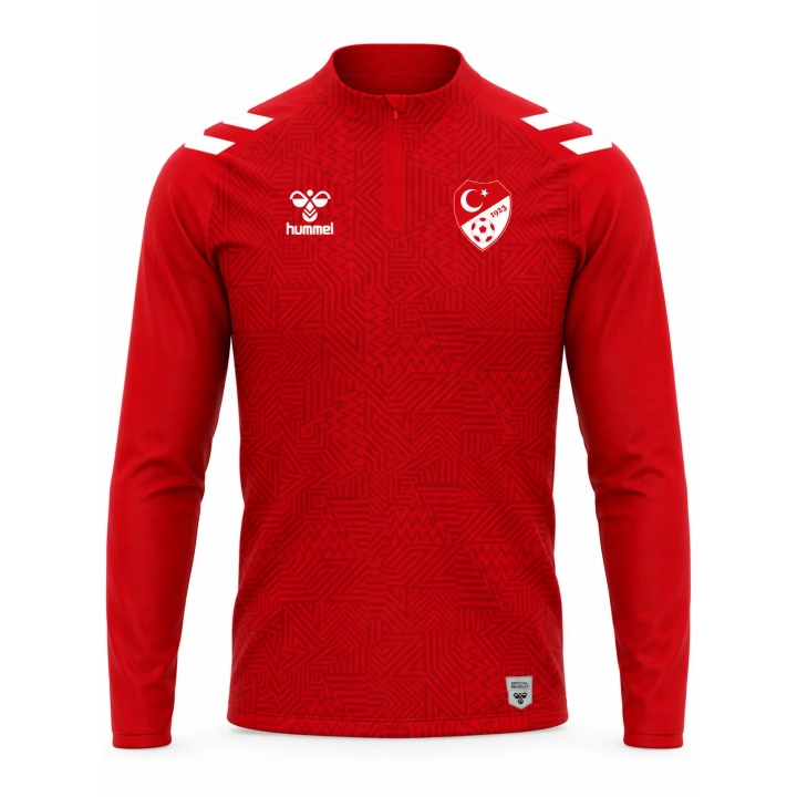 Hummel Hakem Antrenman Eşofman Üst 2026-2027 , Kırmızı