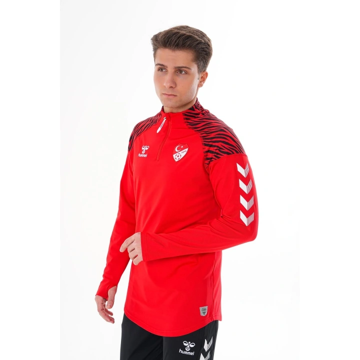 Hummel Hakem Antrenman Eşofman Üst, Kırmızı, 24/26