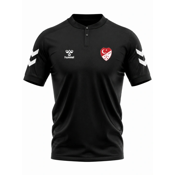 Hummel Siyah Hakem Ders / Kamp Tişört 2026-2027