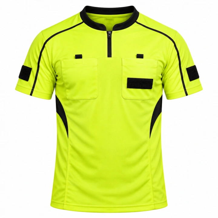Yellow Candidate-Province Referee Jersey (Short Sleeve)