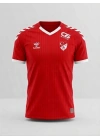 Hummel Fast Basic TFF Antrenman Tişörtü Kırmızı 26/27