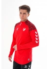 Hummel Hakem Antrenman Eşofman Üst, Kırmızı, 24/26
