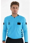 HUMMEL Hakem Forması Mavi Uzun Kol 2024-2026