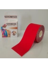 Kınesıo Tape Ağrı Bandı 5cm x 5 Metre - Kırmızı, Kınesıo Bant, Kinesıology Tape Bant