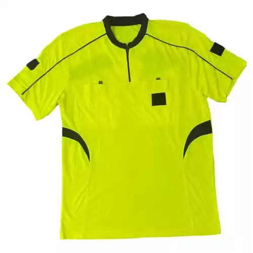 Yellow Candidate-Province Referee Jersey (Short Sleeve)