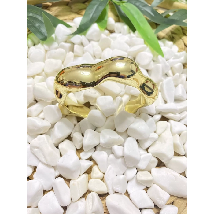 ALTIN RENK ÖZEL SERİ KALIN BURGU BİLEKLİK