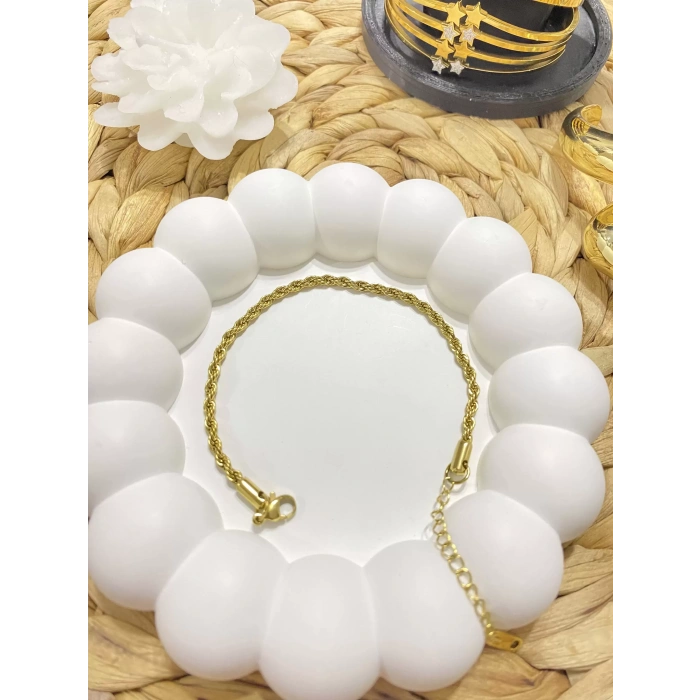 ÇELİK GOLD BURGU BİLEKLİK