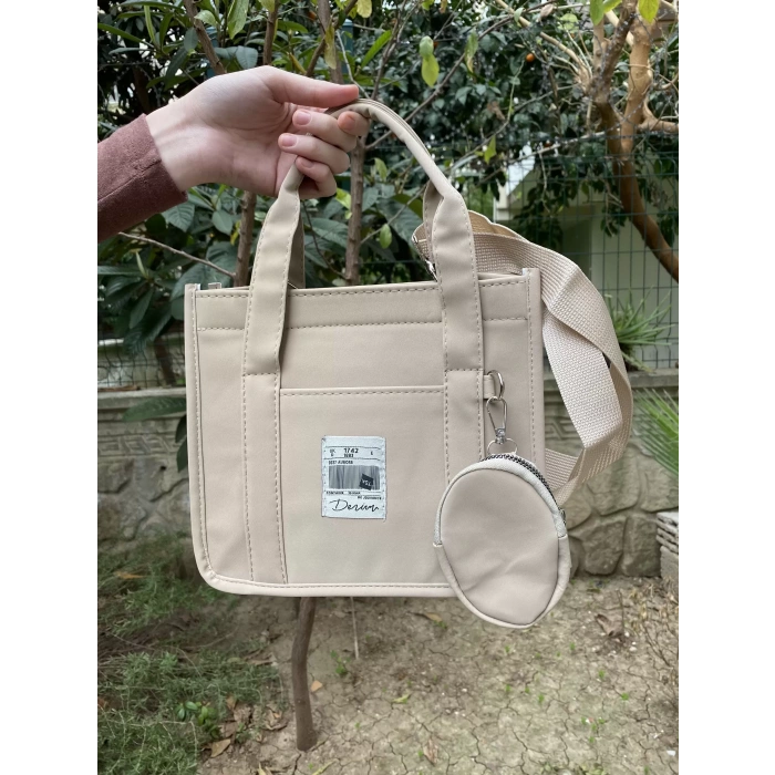 TASARIM CÜZDANLI  EL ve OMUZ KADIN ÇANTASI