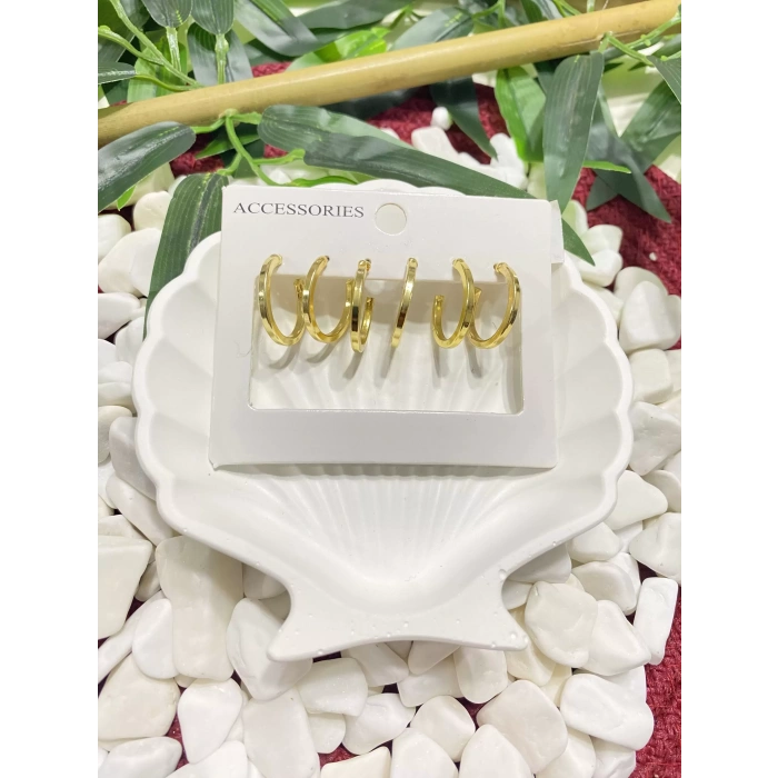 6LI ALTIN RENK KÜPE SET