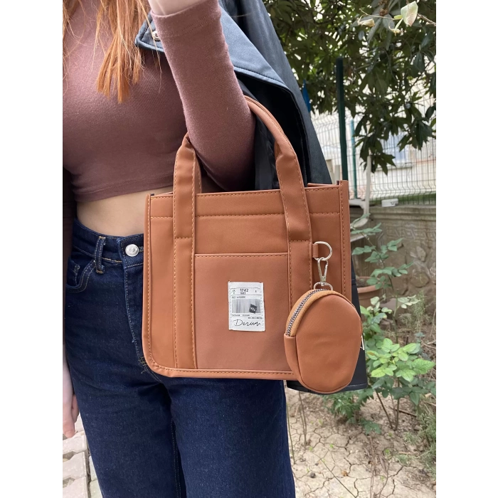 TASARIM CÜZDANLI  EL ve OMUZ KADIN ÇANTASI