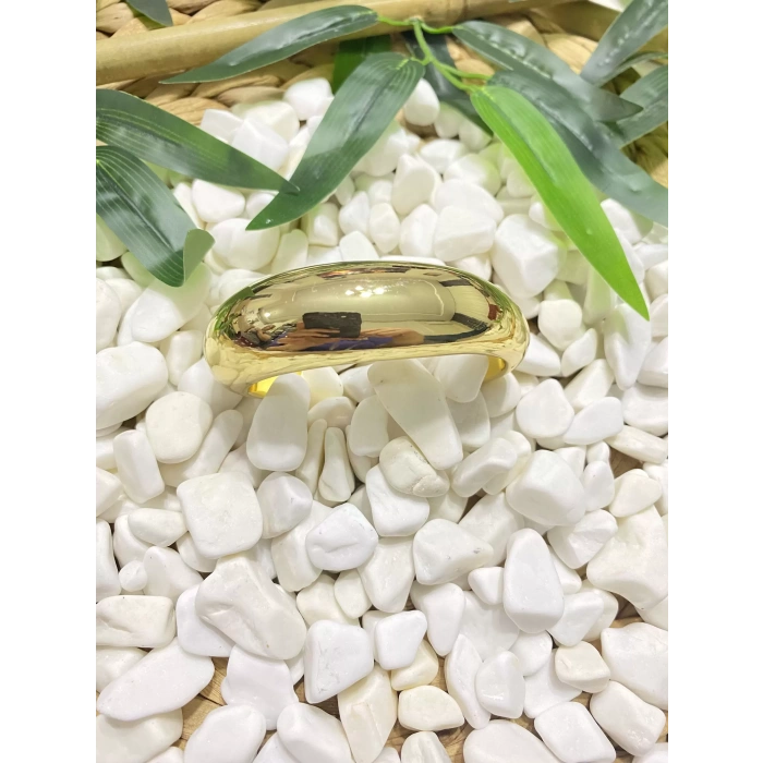 ALTIN RENK ÖZEL SERİ KALIN KELEPÇE BİLEKLİK