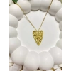 316L ÇELİK KALP FİGÜRLÜ KOLYE (40+5 cm)
