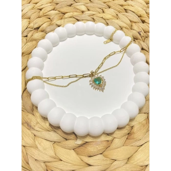 2Lİ ÇELİK KALP FİGÜRLÜ BİLEKLİK