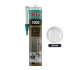 Akfix 100D Duş Kabini Mutfak Banyo Silikonu 280ml, Şeffaf