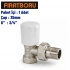 FIRAT PP Düz Radyatör Vana 25mm, 3/4, 1 Adet, 7B92025191