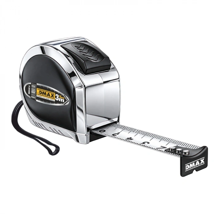 DMAX FOTHMAX Auto-Stop Krom Gövde Metre 5*25mm