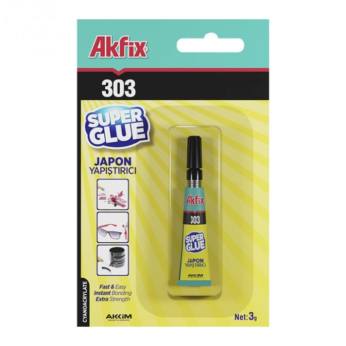 Akfix 303 Japon Yapıştırıcı 3g