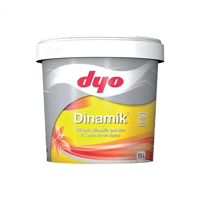 Dyo Dinamik Silikonlu Silinebilir İpet Mat İç Cephe Boyası | 2,5L - 7,5L - 15L