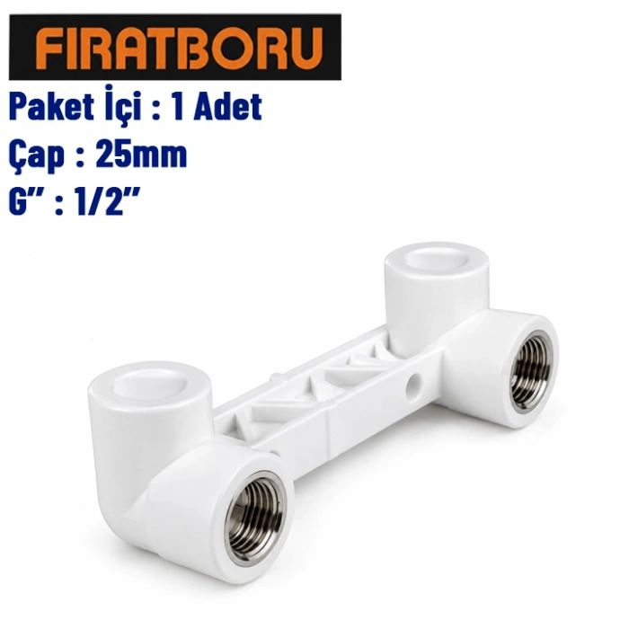 FIRAT Çiftli Batarya Bağlantısı 25mm, 1/2, 7B80025127