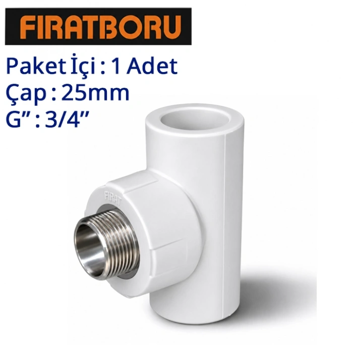 FIRAT Dış Dişli TE 25mm, 3/4, 1 Adet, 7B54025191