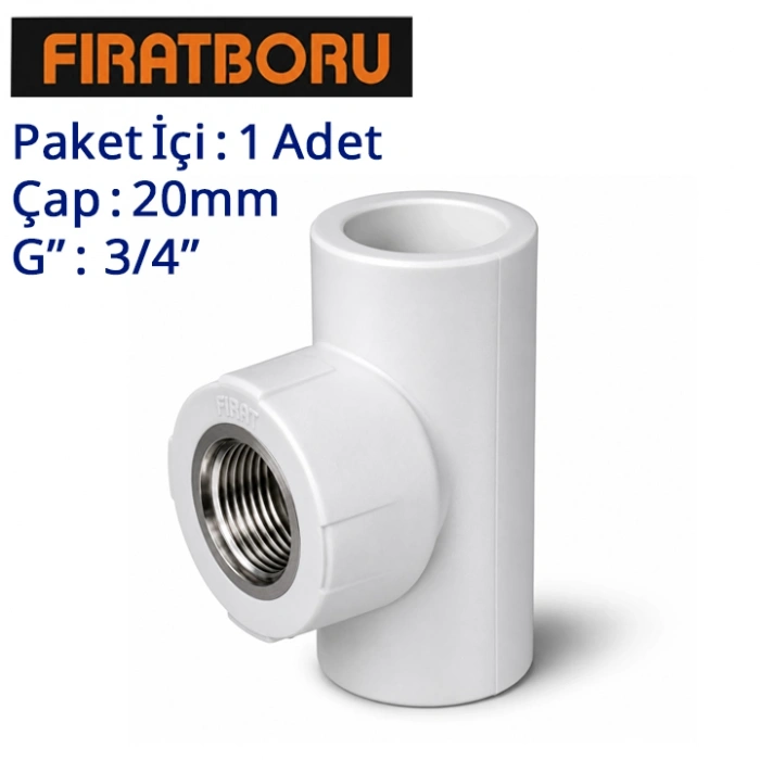 FIRAT İç Dişli TE 20mm, 3/4, 1 Adet, 7B52020191