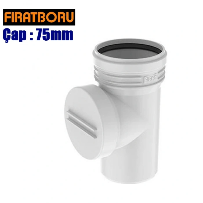 FIRAT PVC Temizleme TE 75mm, Temizleme TE