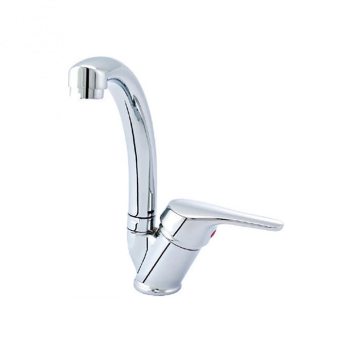 GMS Seren Mix Tek Girişli Kuğu Lavabo Bataryası