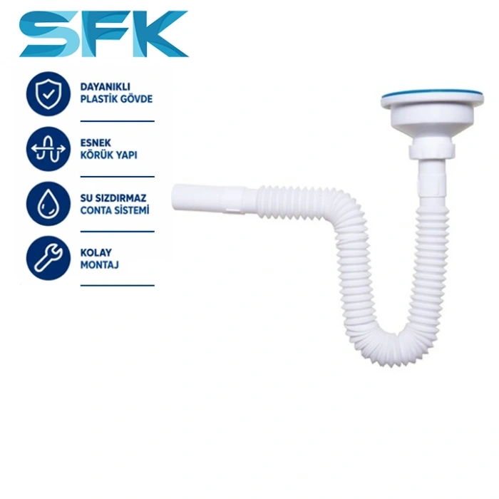 SFK Çökmaklı Evye Sifonu, 1 Adet