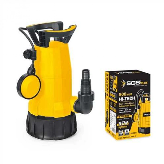 SGS Temiz - Kirli Su Dalgıç Pompası, 900watt