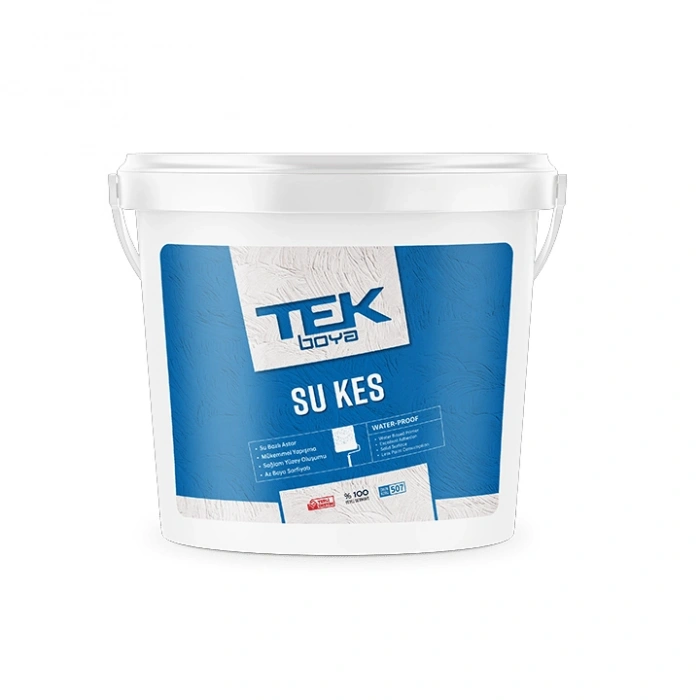 TEK Boya Su Kes Astar 1/1 , Beyaz Renk, 1Kg-0,65 L