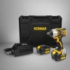 RTRMAX Şarjlı Darbeli Somun Sıkma 18V Çift Akülü 4 A.h, Kömürsüz Motor,(2 YIL GARANTİLİ)