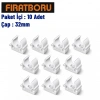 FIRAT Boru Kelepçesi 32mm, 10 Adet, 7B33000032