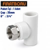 FIRAT Döner Başlı Te 25mm, 3/4, 1 Adet, 7013125070
