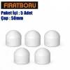 FIRAT Kapama Başlığı 50mm, 5 Adet, 7B31000050