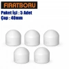 FIRAT Kapama Başlığı 40mm, 5 Adet, 7B31000040