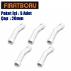 FIRAT Manşonlu Köprü 20mm, Manşonlu Kavis, 5 Adet, 7B00130020